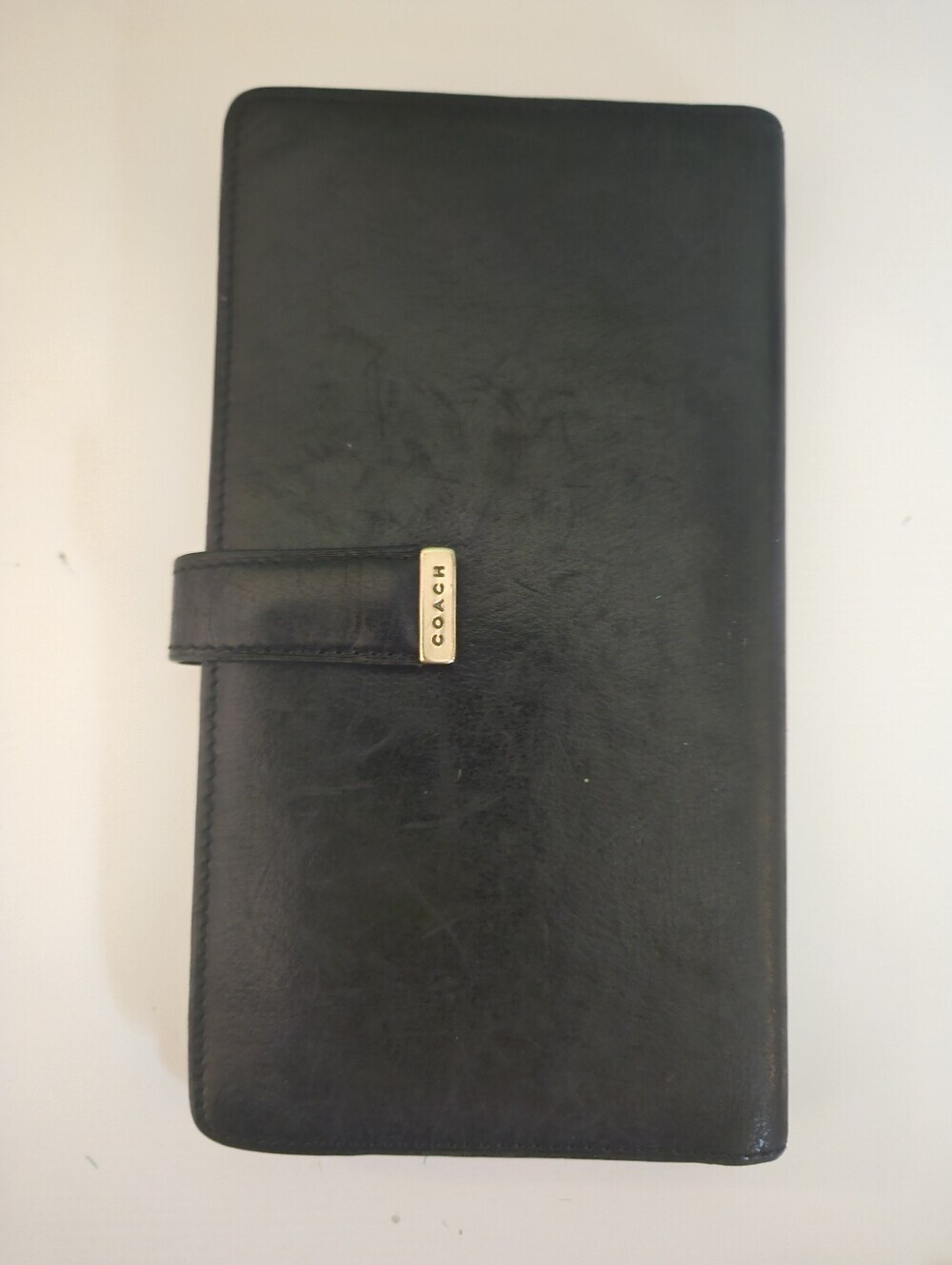 Coach Vintage Lexington Check Book